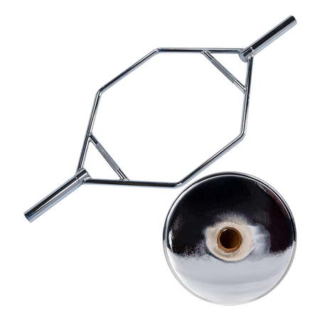 Body Solid Tools OTB50 Olympic Shrug Hex Bar