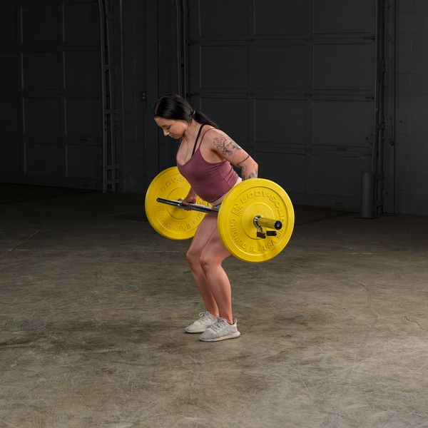 Body Solid Tools OTB50 Olympic Shrug Hex Bar