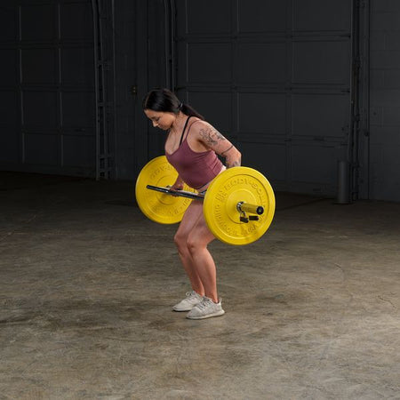 Body Solid Tools OTB50 Olympic Shrug Hex Bar