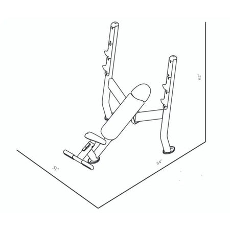 BodyKore CF2152 Dimensions