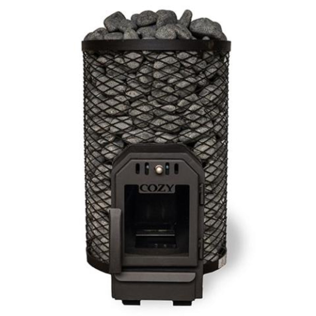 COZYOTW18 O Thru Wall Sauna Stove By Cozy Heat