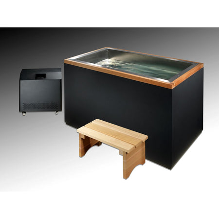 CUBOID Stainless Steel Cold Plunge with Chiller