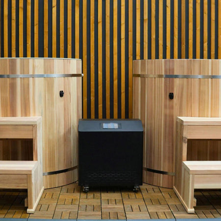 Chiller System with Barrel Plunge Dynamic Cold Therapy