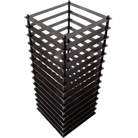 Chimney cover QUATTRO side angle