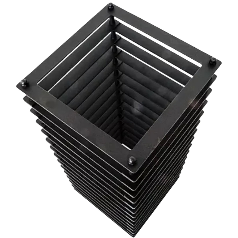 Chimney cover QUATTRO top angle