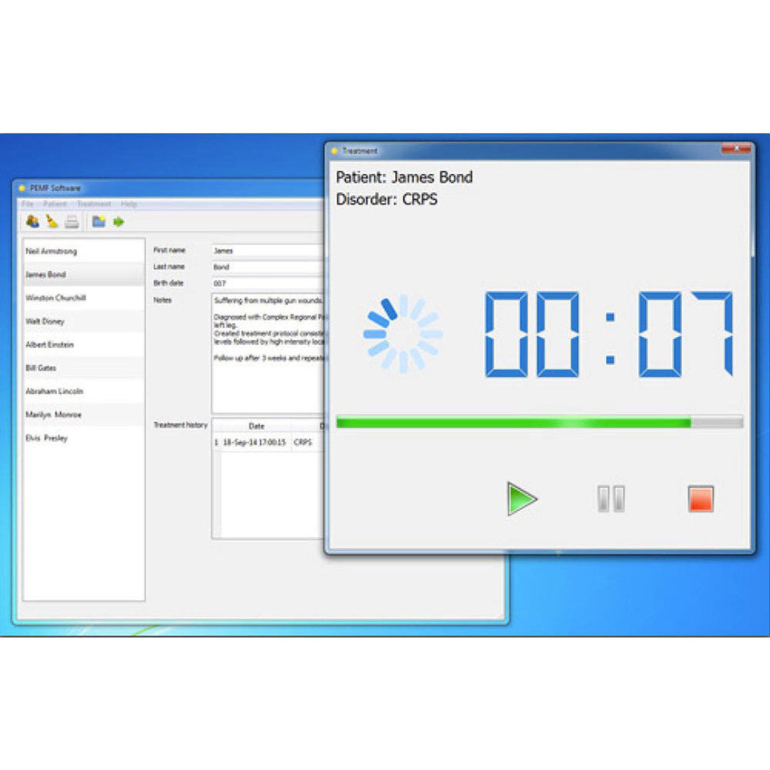 Curatron PC Therapy System With Control Panel