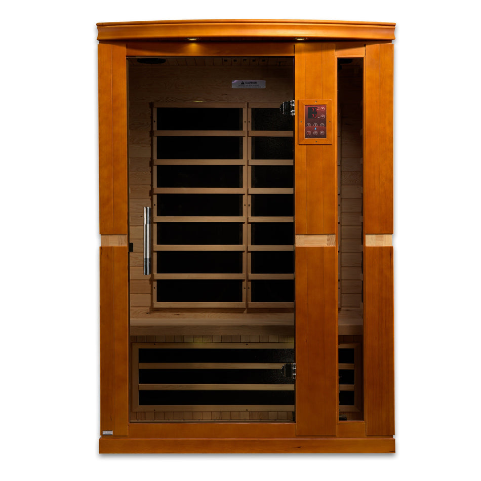 Dynamic Sauna "Vittoria" 2 Person Ultra Low EMF Far IR (DYN-6220-01 Elite)