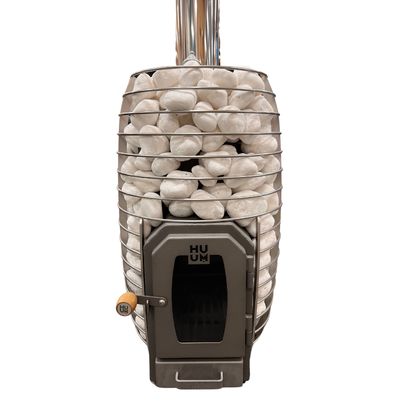 Harvia Decorative White Sauna Heater Stones 2-4" / 44lbs | AC4000