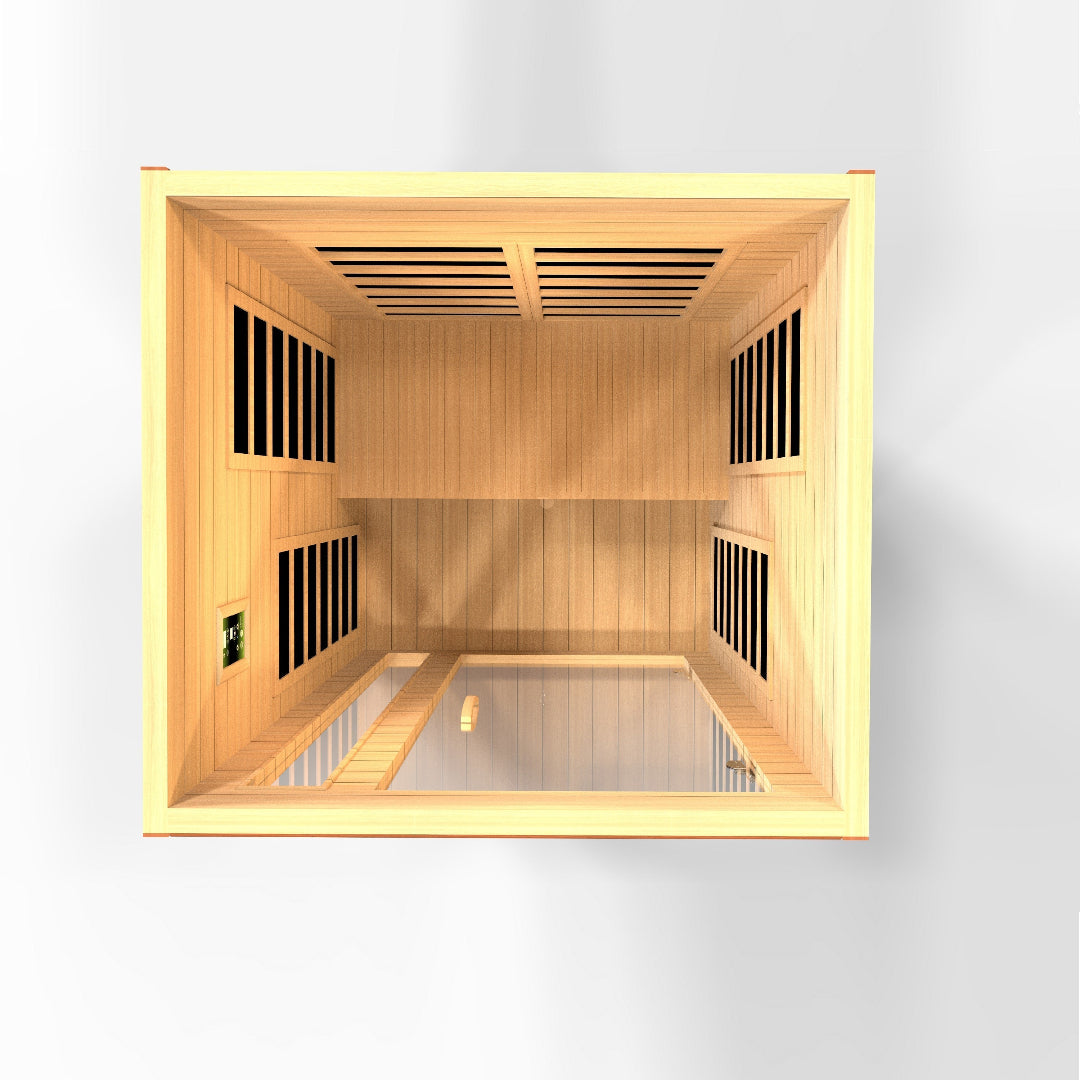 Dynamic Cardoba 2-Person Sauna Top View