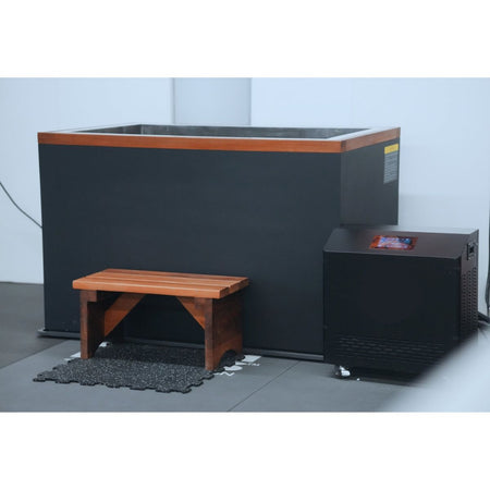 Dynamic Cold Therapy CUBOID Stainless Steel Cold Plunge with Chiller