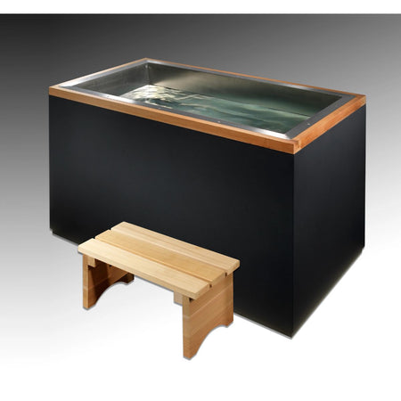 Dynamic Cold Therapy CUBOID Stainless Steel Cold Plunge