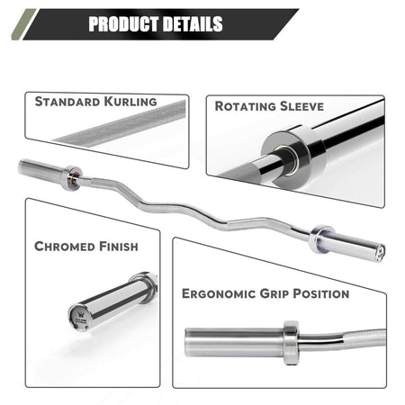 EZ Curl Bar For Preacher Curl Major Fitness