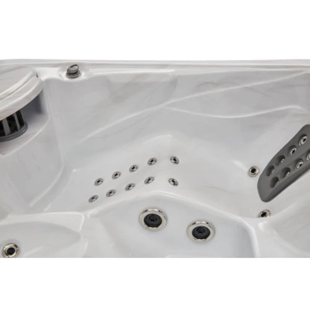 Elite Series Casey 3 Person Cloud Gray WS-595 Luxury Spas