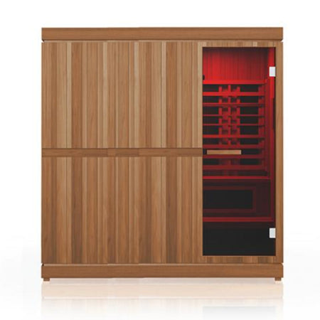 FD 5 Hybrid Full Spectrum Infrared Sauna 4 Person Home Infrared Sauna