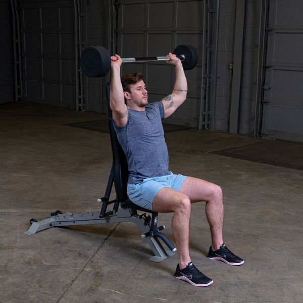 Fixed Weight Straight Barbell Male User