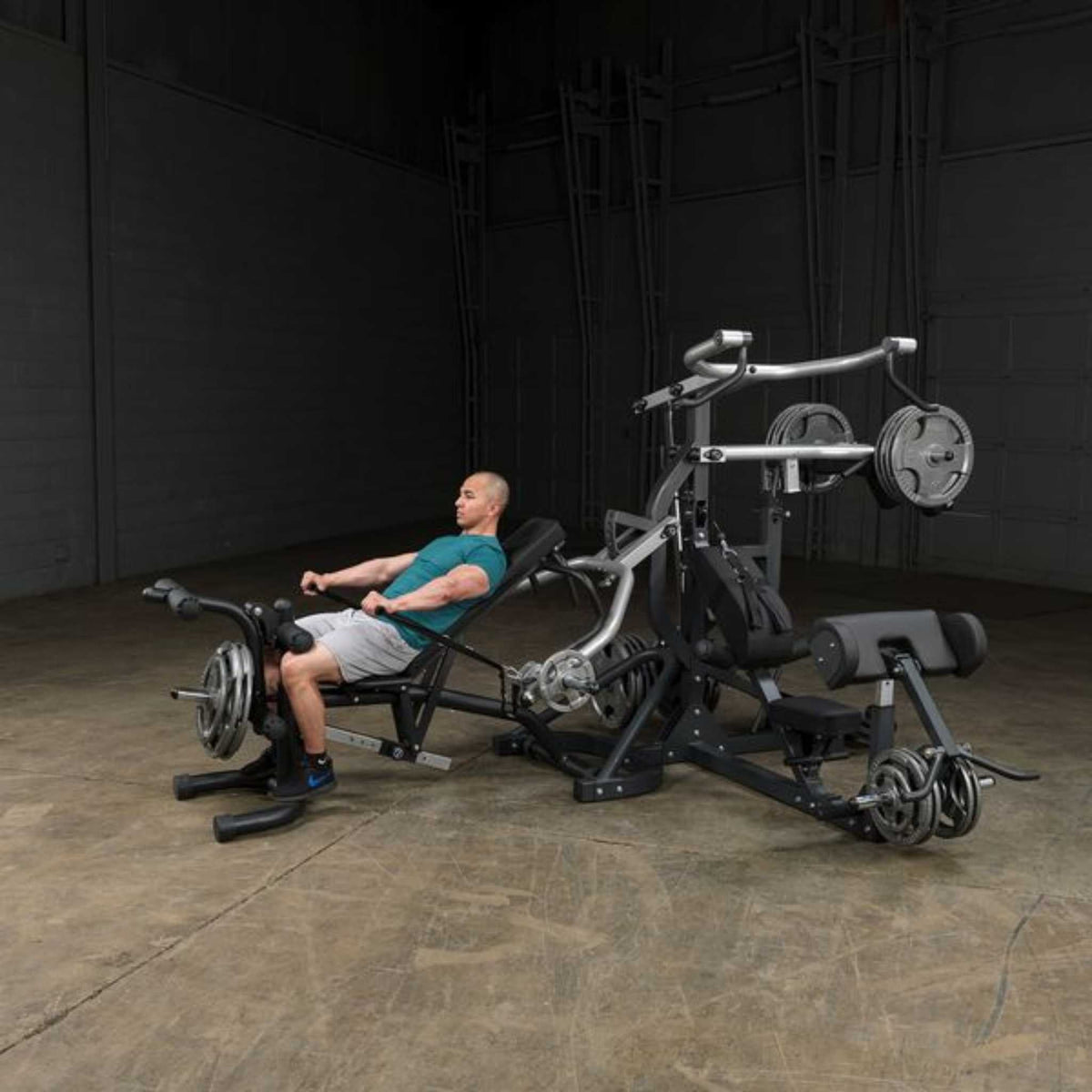 Free Weight Leverage Gym SBL460P Male Exercise