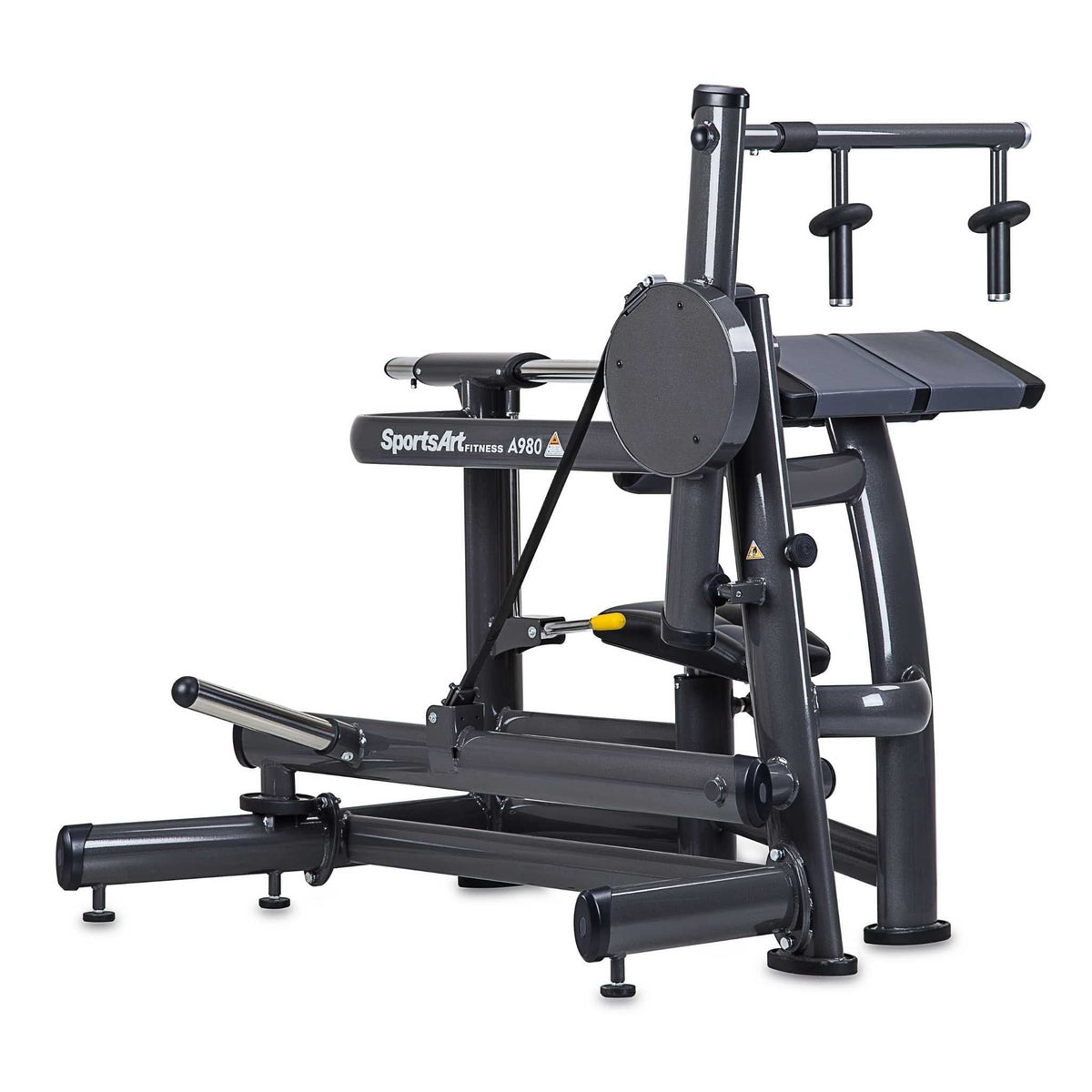 Front-Right-View-SportsArt A980 Plate Loaded Arm Extension