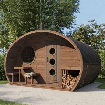 G11 Garden Series 8-Person Outdoor Sauna
