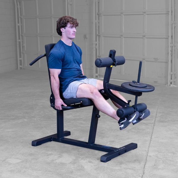 GLCE365B Body-Solid Leg Extension & Supine Curl Weight Plates