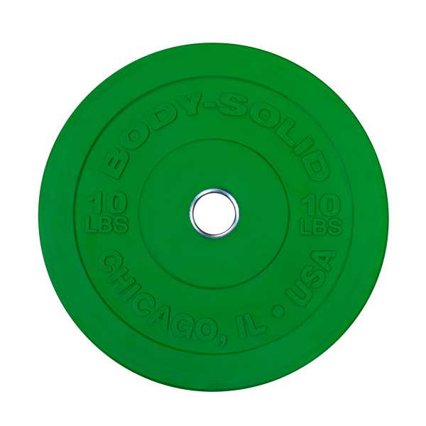 GREEN 10LB CHICAGO EXTREME BUMPER
