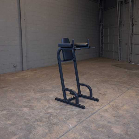 GVKR60B Vertical Knee Raise Dip Machine Angled View