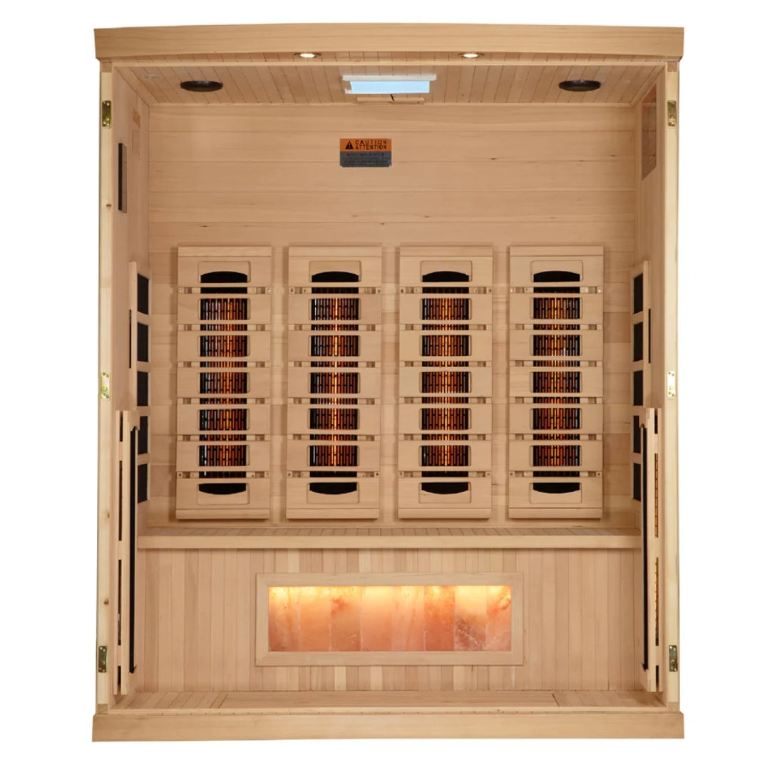 Golden Designs 4-Person 2025 Reserve Edition Full Spectrum Sauna
