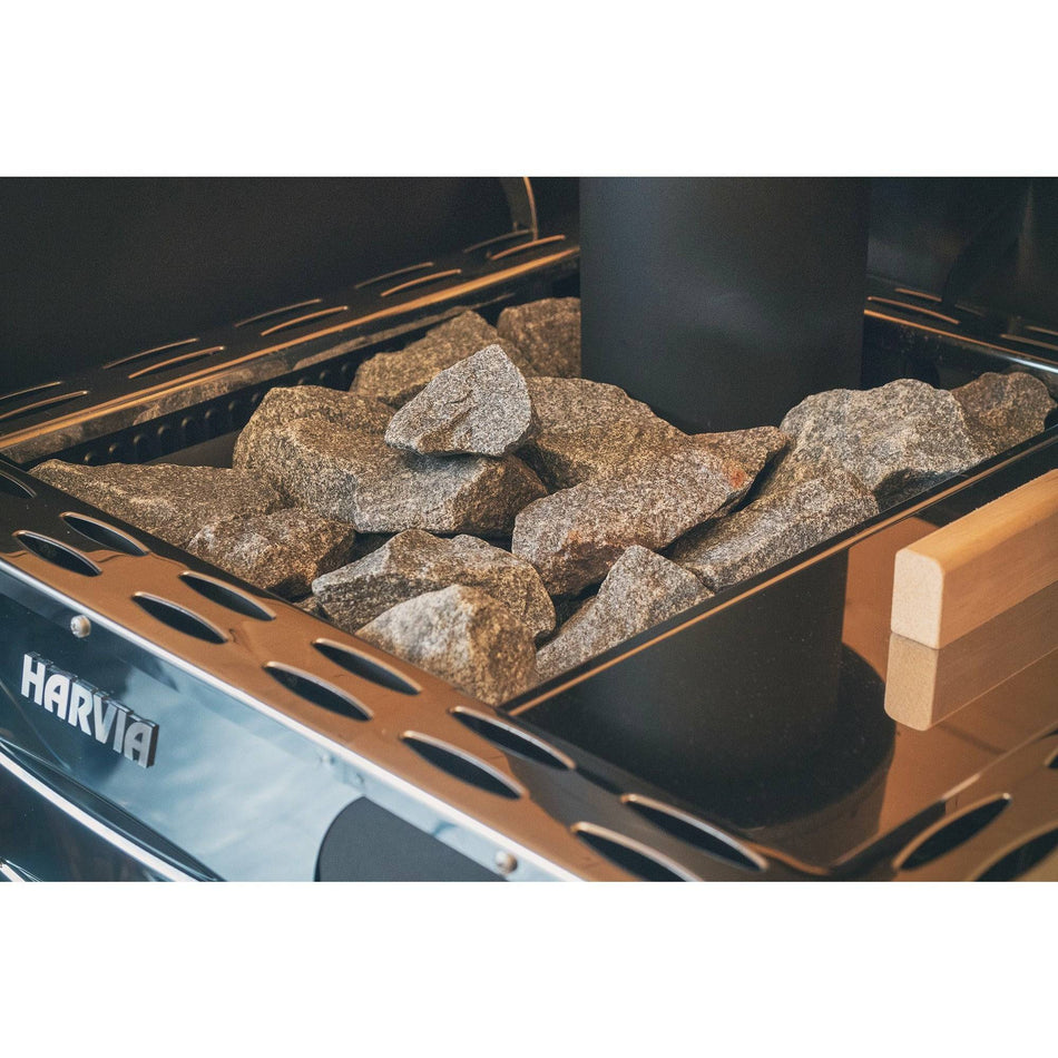 Harvia PRO 20RS 24.1kW Wood Burning Sauna Stove w/ Water Tank | WK200RS