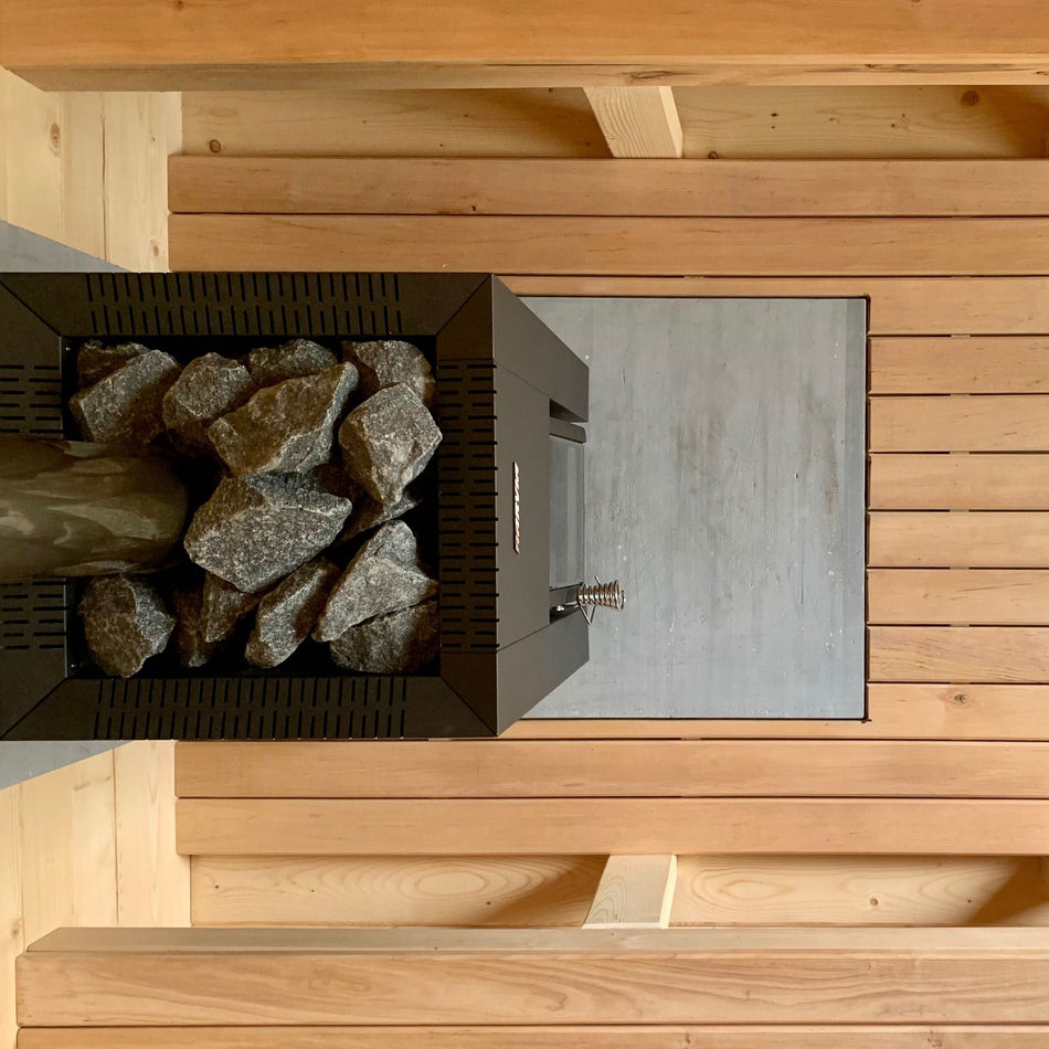 Harvia Linear 28 Wood Burning 22kW Sauna Stove | WK280C