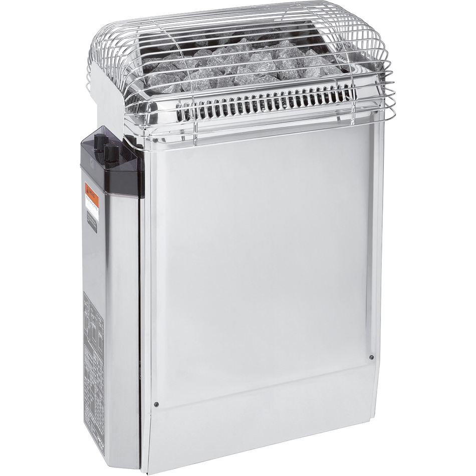 Harvia TopClass 4.5/6/8kW 240V Electric Sauna Heater w/ Built-in Controls