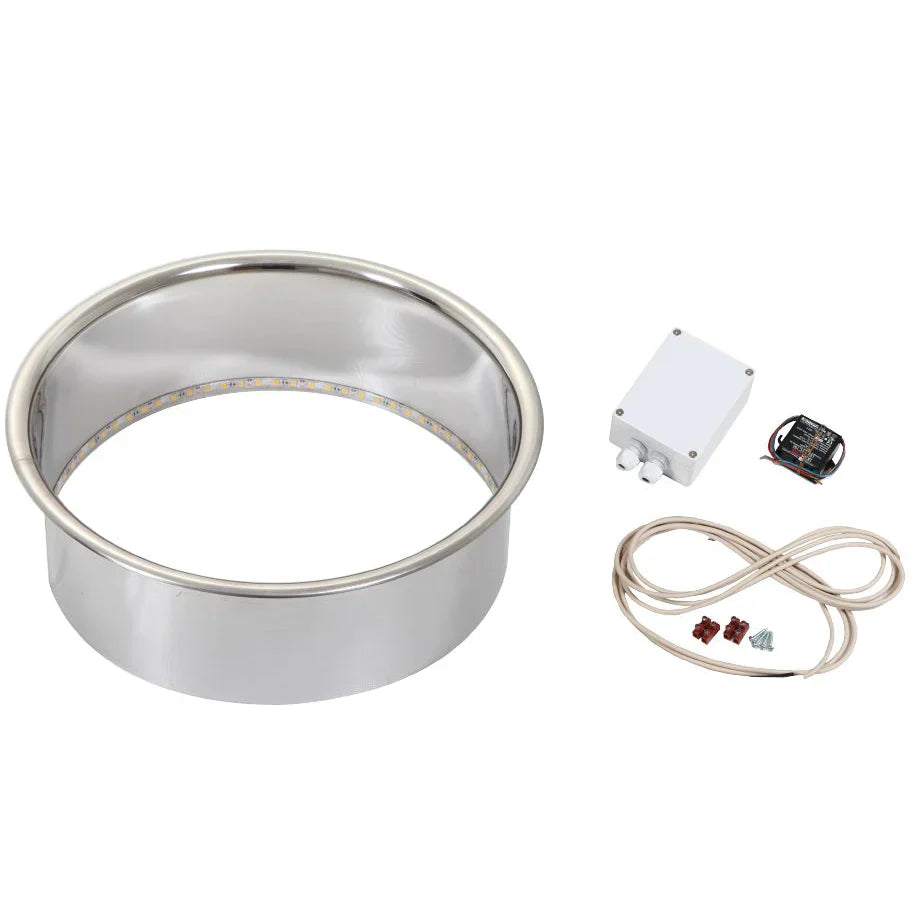 Harvia Embedding Flange w/ LED-Lighting for Cilindro Half 6/8kW