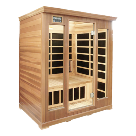 HealthSmart 3 Person FAR Infrared Sauna Deluxe Edition