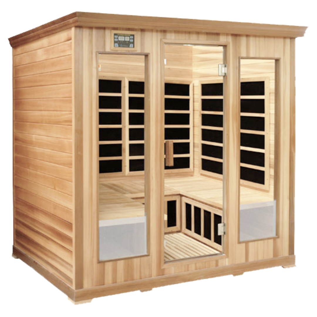 HealthSmart 4 Person FAR Infrared Sauna Premium Model
