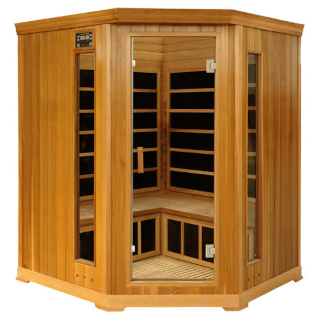HealthSmart 4 Person Infrared Sauna With Chromotherapy