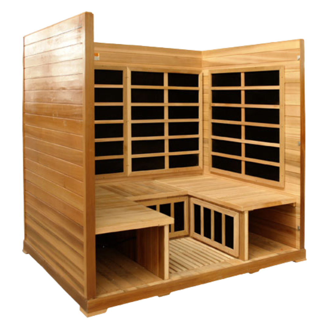 HealthSmart FAR Infrared Sauna Family Size 4 Person