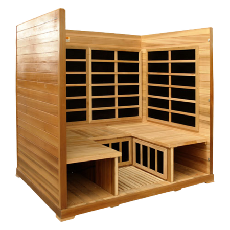 HealthSmart FAR Infrared Sauna Family Size 4 Person