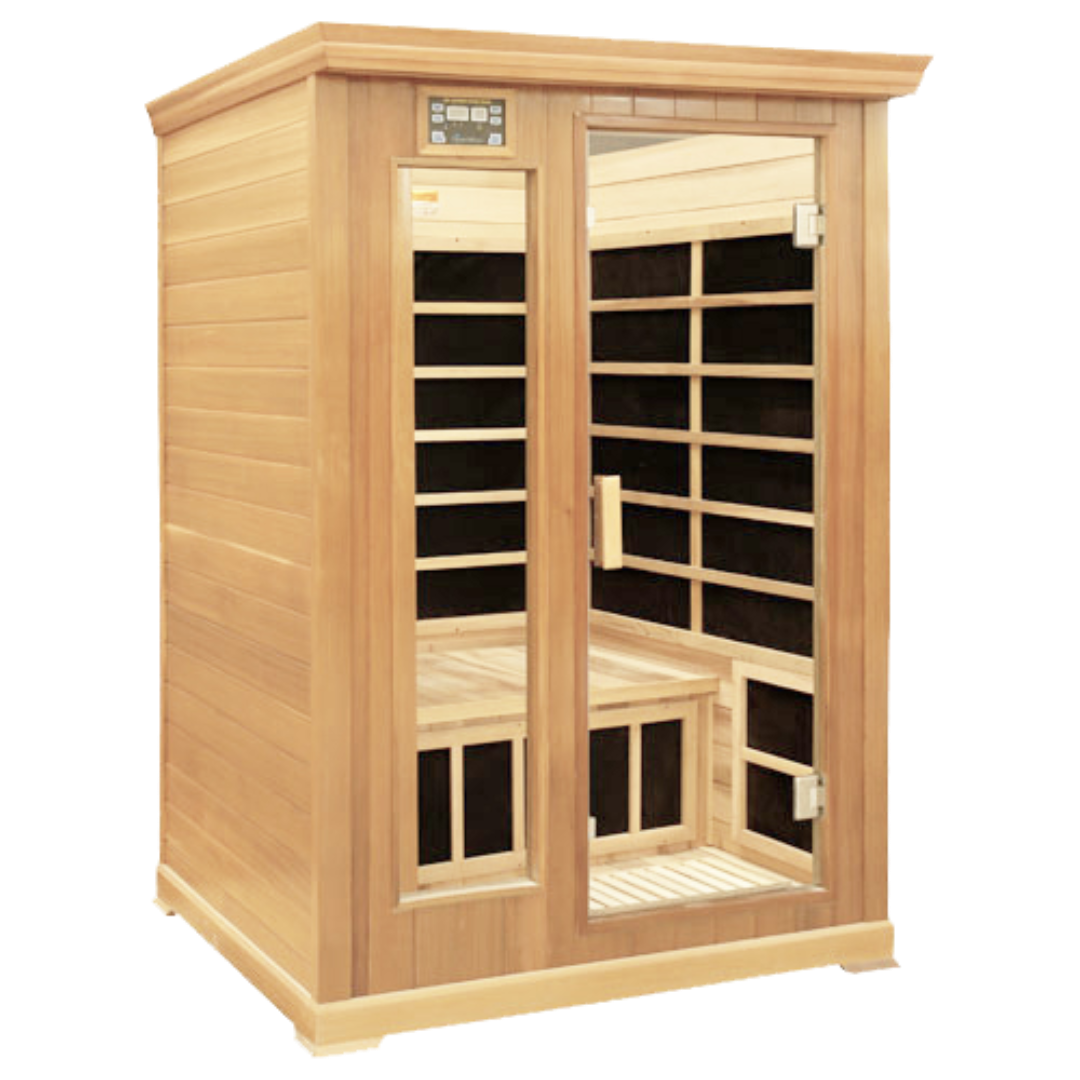 HealthSmart Infrared Sauna 2 Person Luxury Edition