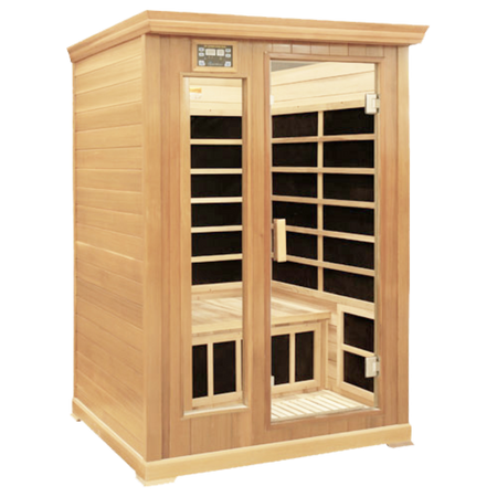 HealthSmart Infrared Sauna 2 Person Luxury Edition
