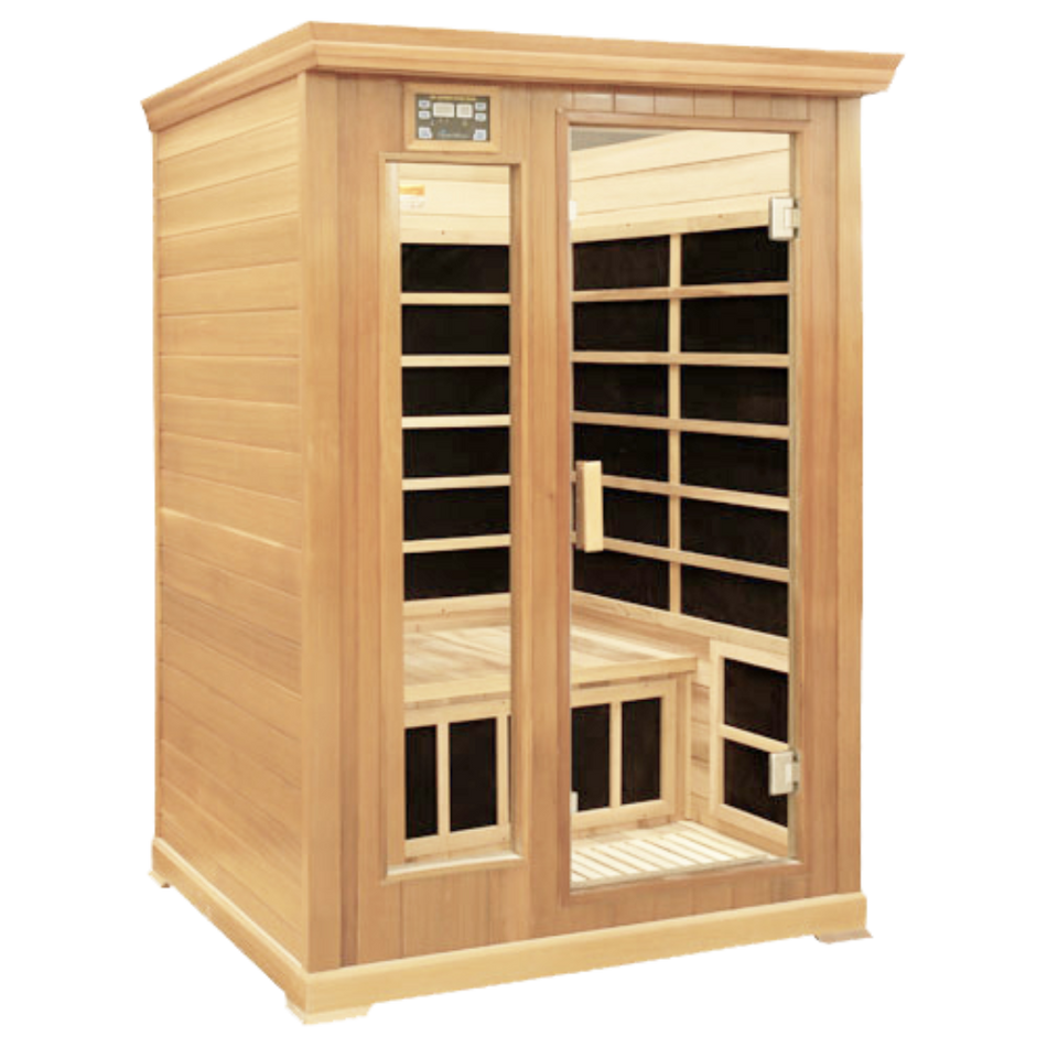HealthSmart Infrared Sauna 2 Person Luxury Edition