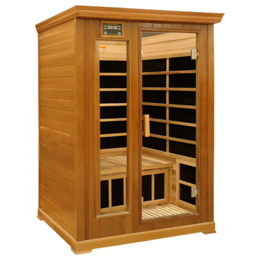 HealthSmart Infrared Sauna For Two With LED Display