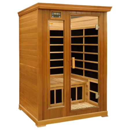 HealthSmart Infrared Sauna For Two With LED Display