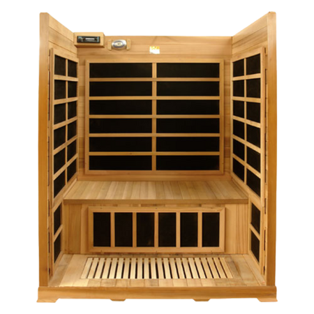 HealthSmart Triple Seater Infrared Sauna With LED Panel