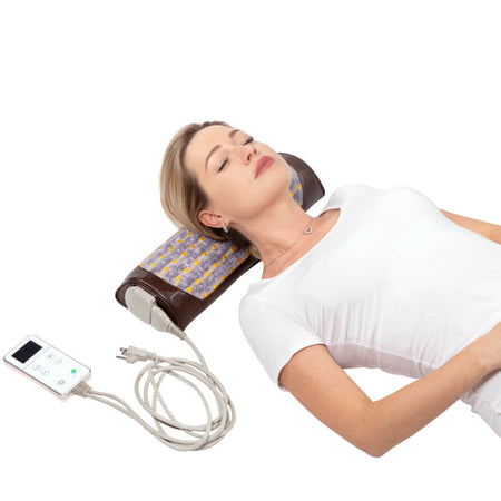 HealthyLine Gemstone Amethyst Bolster For Comfort