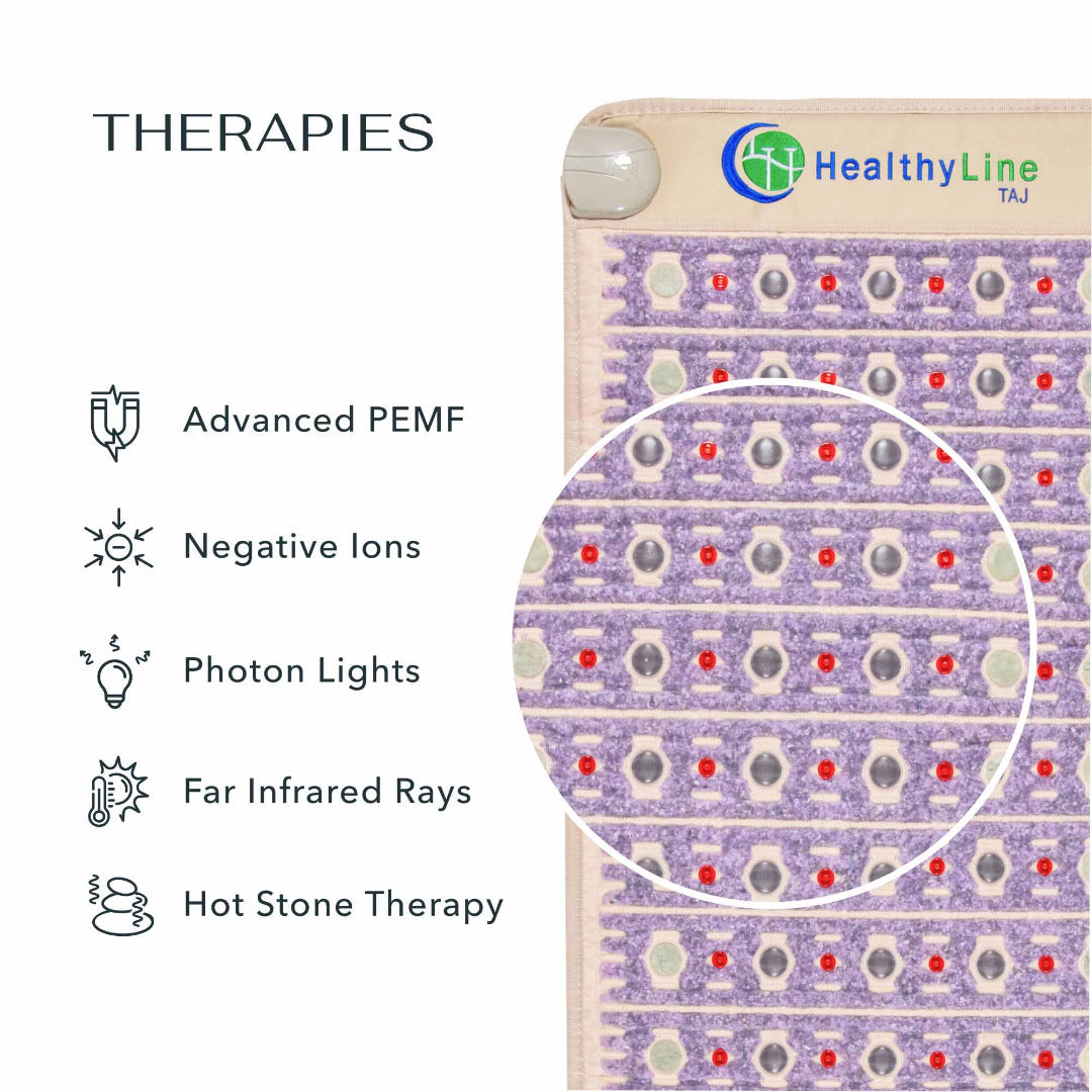 HealthyLine TAJ Infrared Mat With Natural Stones
