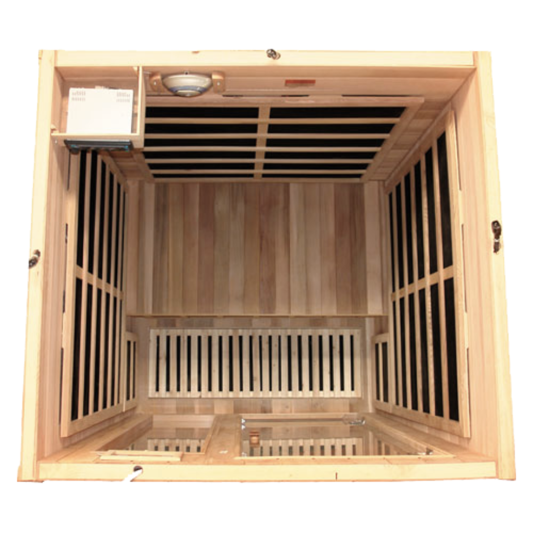 Infrared HealthSmart Sauna 2 Person Corner Design