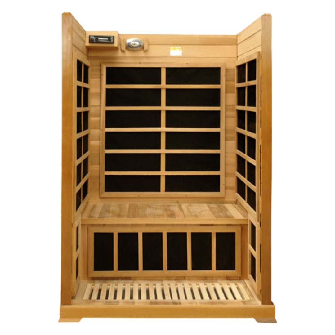 Infrared Sauna 2 Person HealthSmart Therapeutic Heat
