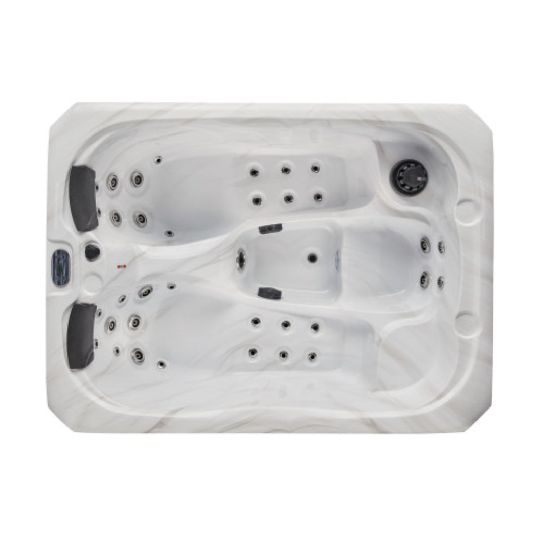 Luxury Spas Largo 3-person Spa Top View