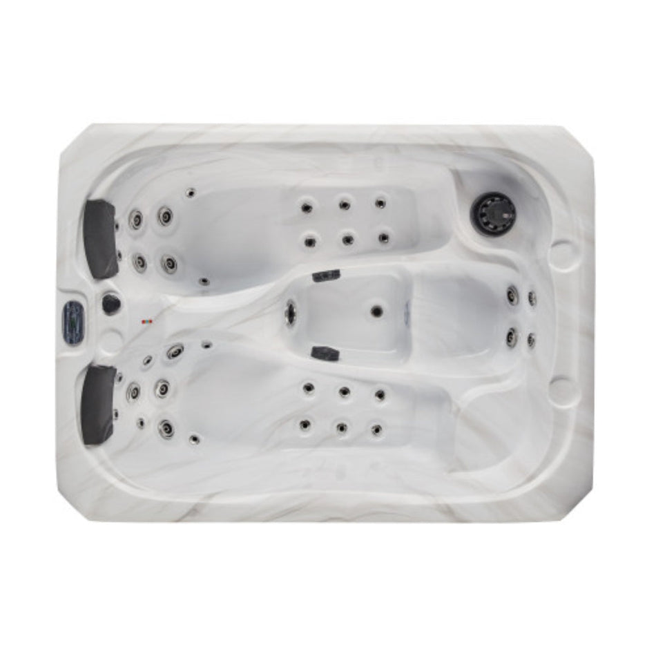 Luxury Spas Largo 3-person Spa Top View