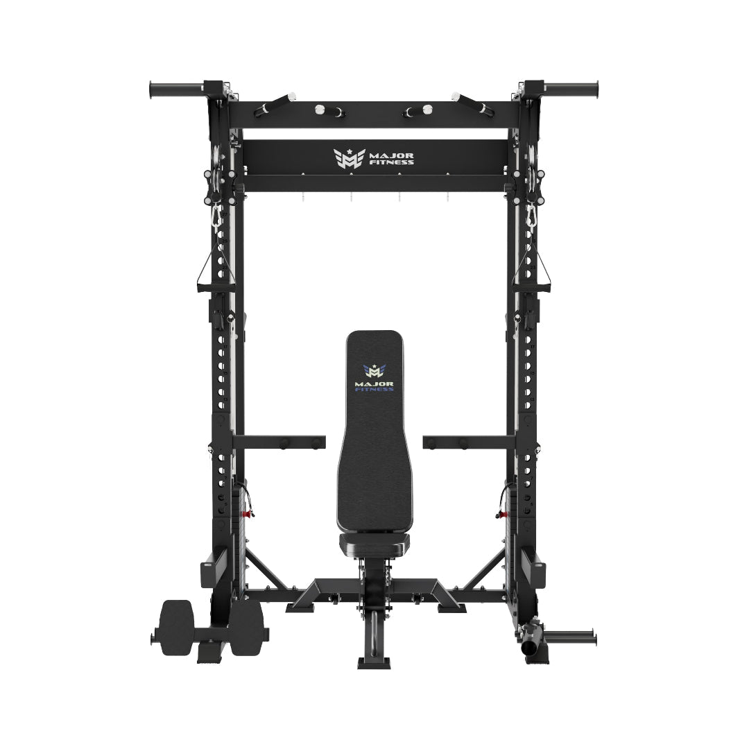 Major Fitness F22 Pro Power Rack With Bench