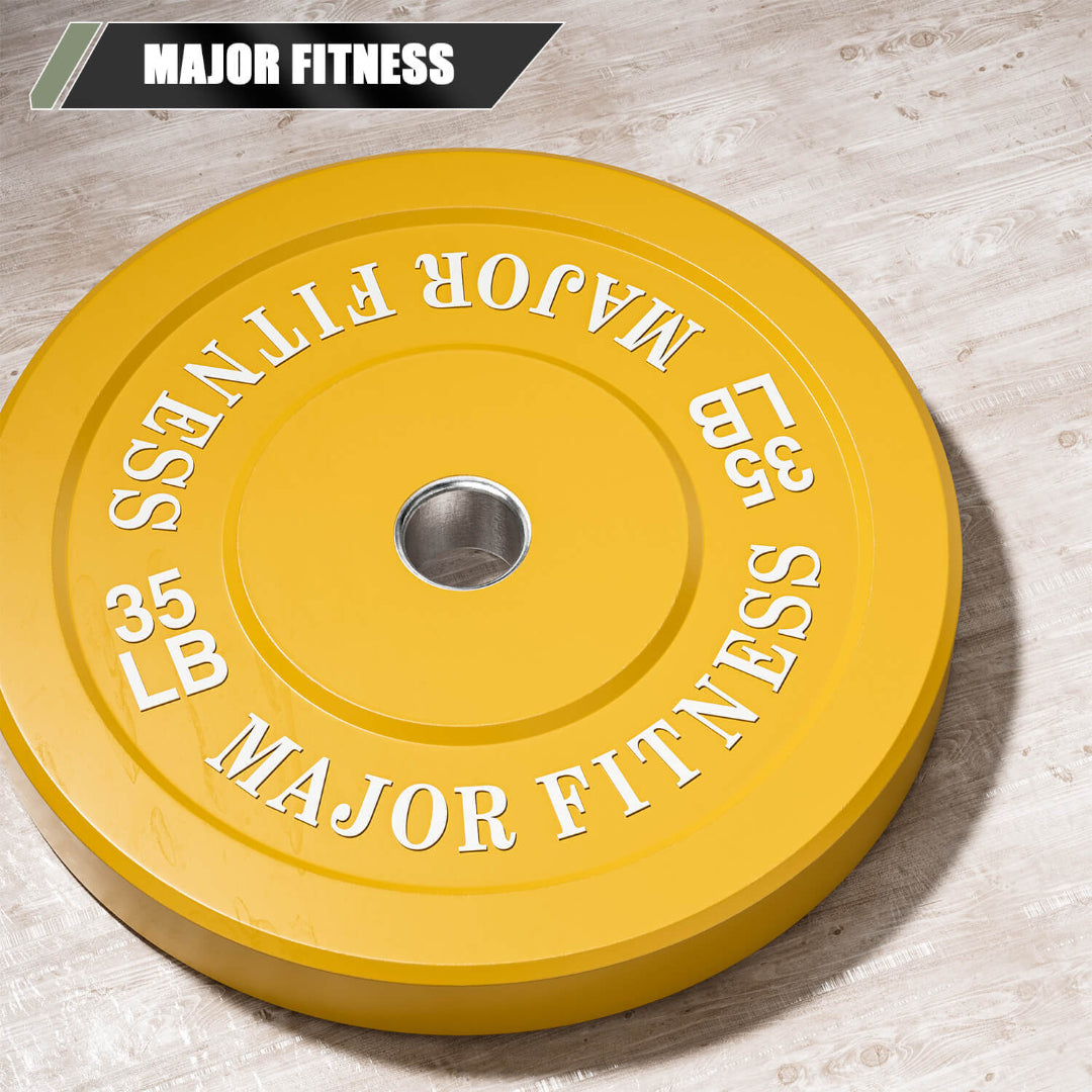 Major Fitness Low Bounce Plates For Home Gym