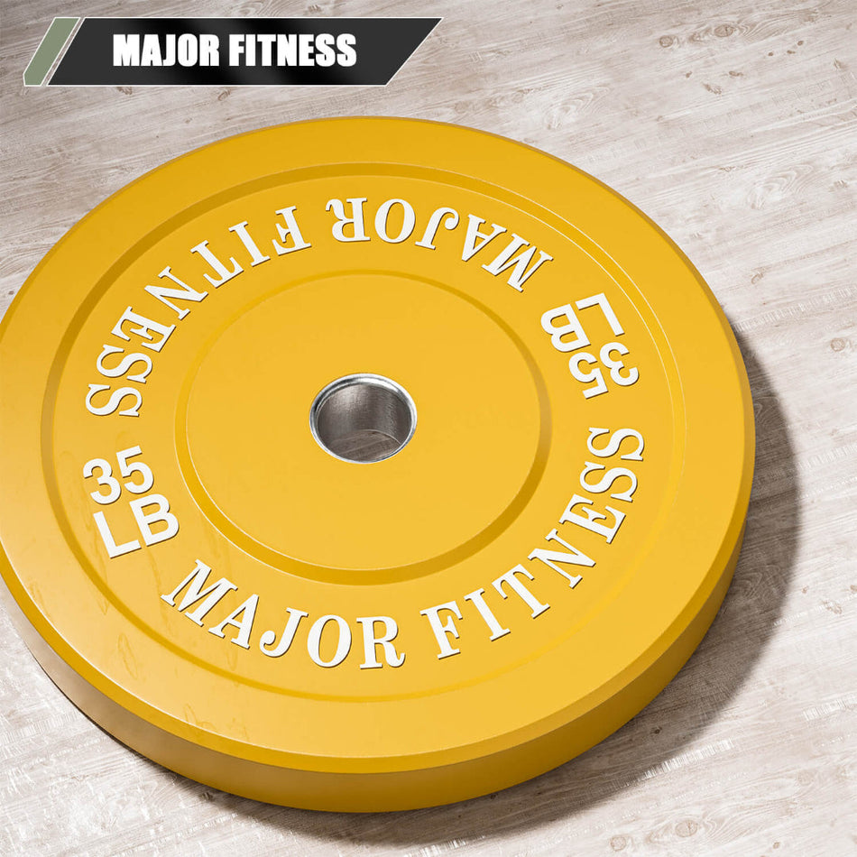 Major Fitness Low Bounce Plates For Home Gym